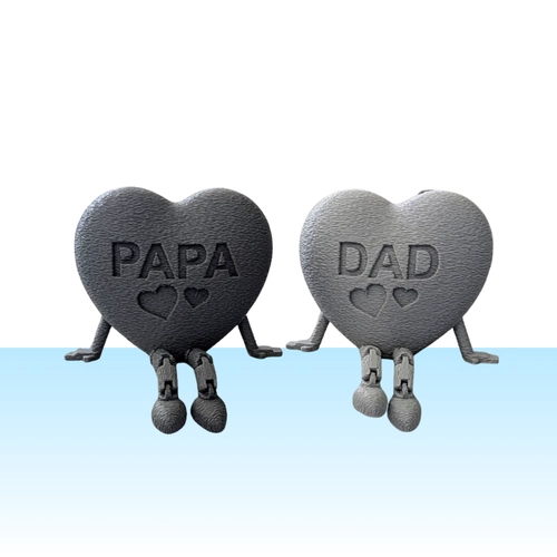 Zittend Hartje “PAPA”